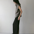 【4月下旬入荷次第お届けのご予約】anuke（アンヌーク） Woolchambray Sleeveless Shirts 62710405.