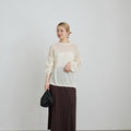 【3月中旬入荷次第お届けのご予約】anuke（アンヌーク） Cottonlinen Loose Knit 62710513.