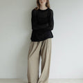 【3月中旬入荷次第お届けのご予約】anuke（アンヌーク） Cottonlinen Loose Knit 62710513.