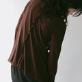 【4月中旬入荷次第お届けのご予約】anuke（アンヌーク） Sheer Tulle Cardigan 62710420.