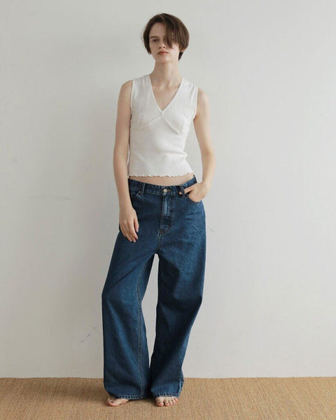 【4月中旬入荷次第お届けのご予約】anuke（アンヌーク） Vintage Loose Denim 62711401.