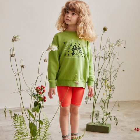 【3/17まで送料無料】TOM&BOY 2025SS  SWEATSHIRT  デザインプリント長袖スウェットシャツ