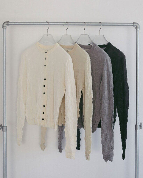 【2月中旬入荷次第お届けのご予約】anuke（アンヌーク） Washer Knit Cardigan 62710511.