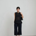 【4月下旬入荷次第お届けのご予約】anuke（アンヌーク） Paperyarn Knit Vest 62710510.