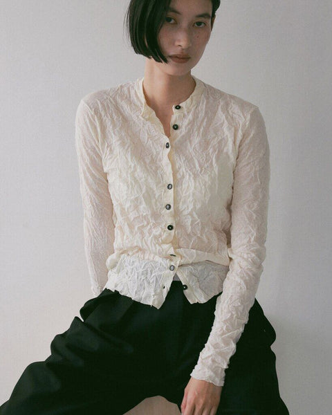【2月中旬入荷次第お届けのご予約】anuke（アンヌーク） Washer Knit Cardigan 62710511.