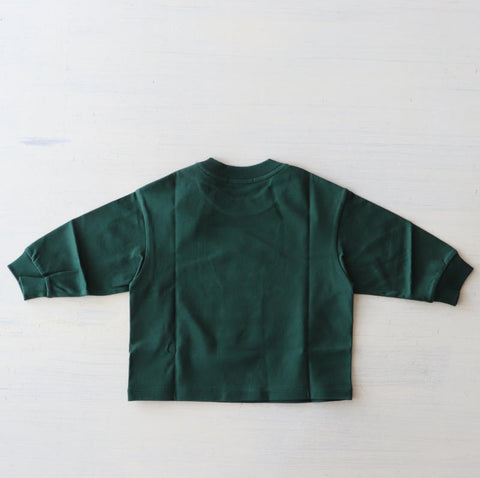 ・mina perhonen 24AW tuike -green- pullover ACA8429P, ACA8430P
