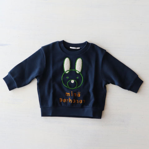 mina perhonen（ミナペルホネン） 25AW winter friend -navy-  プルオーバー  ADA8496PB  ADA8496PC