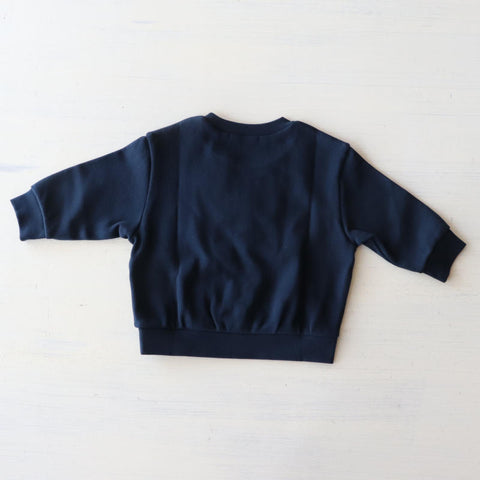 mina perhonen（ミナペルホネン） 25AW winter friend -navy-  プルオーバー  ADA8496PB  ADA8496PC