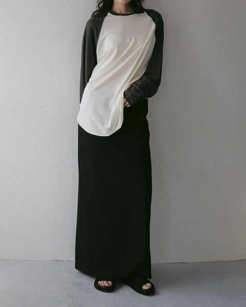 【2月上旬入荷次第お届けのご予約】anuke（アンヌーク） Georgette Pencil Skirt 62710803.