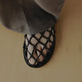 【4月上旬入荷次第お届けのご予約】anuke（アンヌーク） Braid Flat Shoes 62711012.