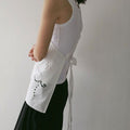【3月下旬入荷次第お届けのご予約】anuke（アンヌーク） Cutwork Lace Apron 62710403.