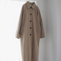 【2月上旬入荷次第お届けのご予約】anuke（アンヌーク） Soutiencollar Twill Coat 62710001.