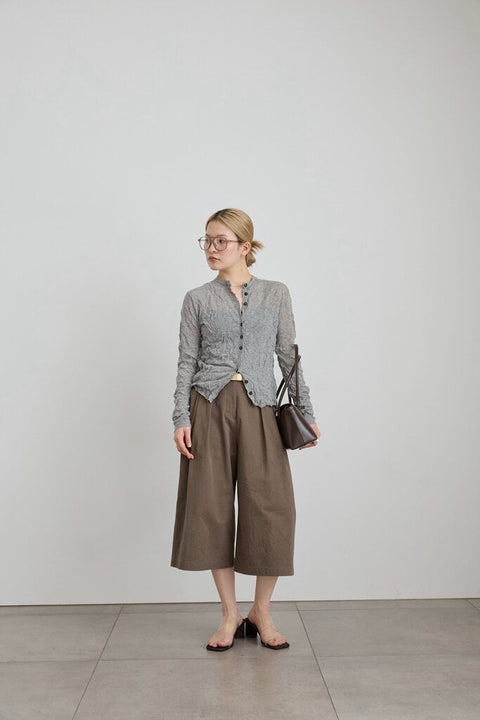 【2月中旬入荷次第お届けのご予約】anuke（アンヌーク） Washer Knit Cardigan 62710511.