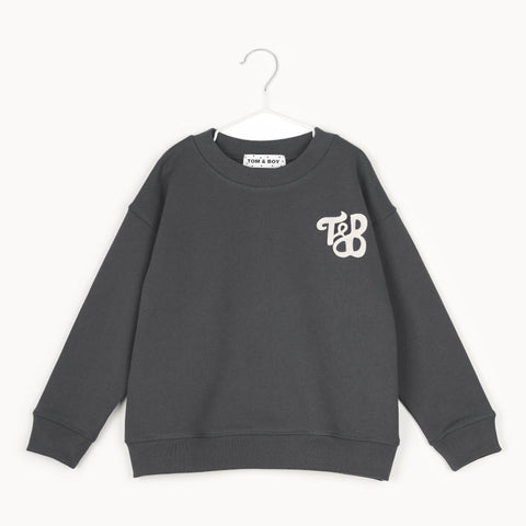 Misha&amp;Puff 2024AW Groovy Paisley Ringer Tee -Ink- Kids Design T-shirt