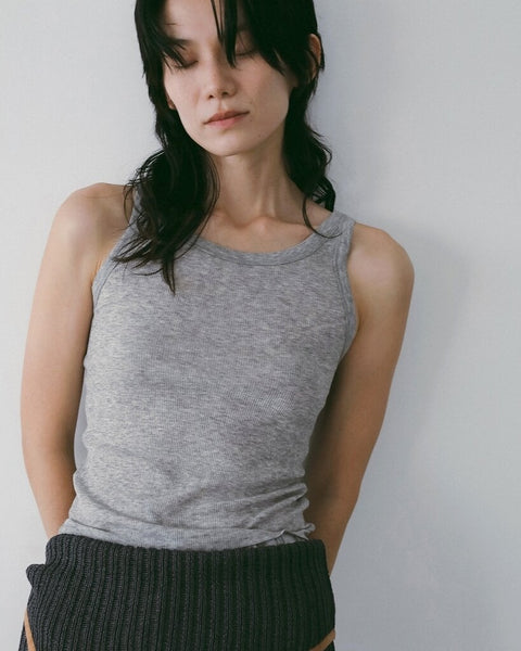 【4月中旬入荷次第お届けのご予約】anuke（アンヌーク） Wool Rib Tanktop 62710620.