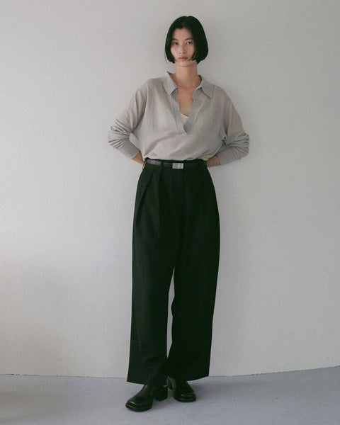 【3月上旬入荷次第お届けのご予約】anuke（アンヌーク） Sheer Skipper Knit 62710524.