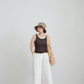 【4月上旬入荷次第お届けのご予約】anuke（アンヌーク） Tuck Bermuda Pants 62710705.