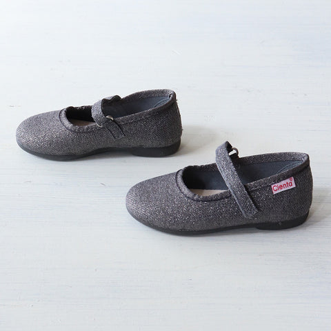 Cienta Kids Velcro Shoes (Ballet Shoes) 500A-000 