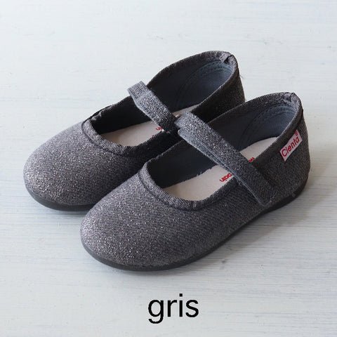 Cienta Kids Velcro Shoes (Ballet Shoes) 500A-000 