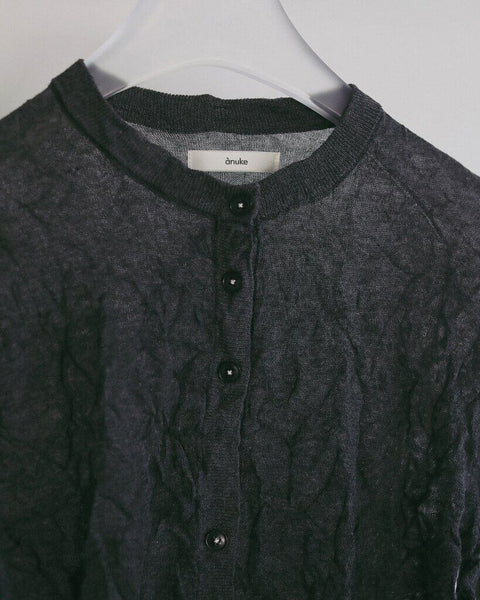 【2月中旬入荷次第お届けのご予約】anuke（アンヌーク） Washer Knit Cardigan 62710511.