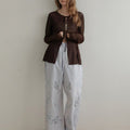 【4月中旬入荷次第お届けのご予約】anuke（アンヌーク） Sheer Tulle Cardigan 62710420.