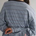 【3月中旬入荷次第お届けのご予約】anuke（アンヌーク） Border Loose Long T-shirts 62620620.