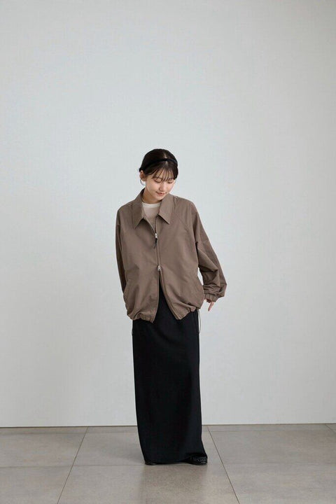 【2月上旬入荷次第お届けのご予約】anuke（アンヌーク） Georgette Pencil Skirt 62710803.