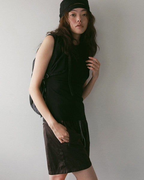 【4月下旬入荷次第お届けのご予約】anuke（アンヌーク） Sleeveless Georgette Tanktop 62710621.
