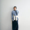 【3月中旬入荷次第お届けのご予約】anuke（アンヌーク） Border Loose Long T-shirts 62620620.