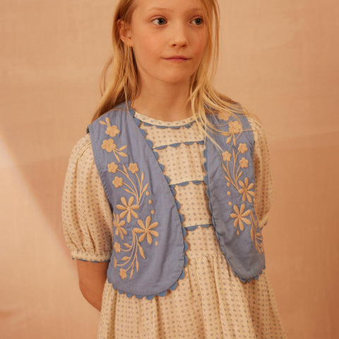 Apolina 2024AW Mia Dress - Almond - Kids Dress