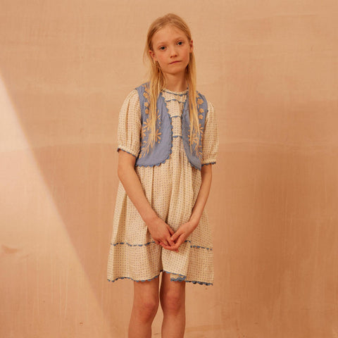 Apolina 2024AW Mia Dress - Almond - Kids Dress