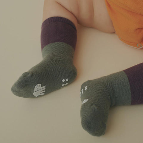 mina perhonen 24AW duo baby and kids socks ACA7237P