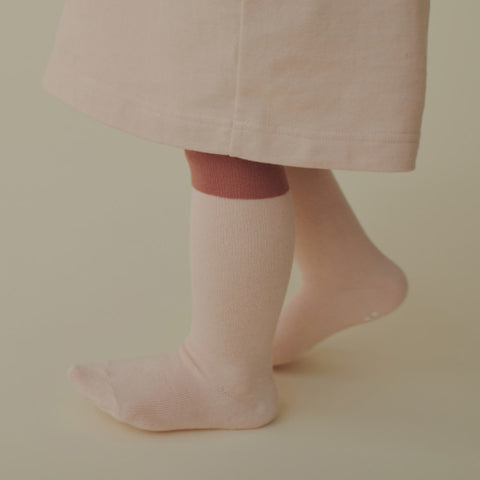 mina perhonen 24AW duo baby and kids knee-high socks ACA7238P