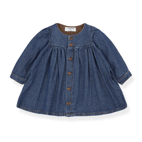 1 + in the family（ワンモア イン ザ ファミリー） 2025AW ADDAIA  -denim- dress 　ドレス、ワンピース