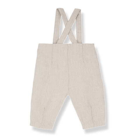 1 + in the family（ワンモア イン ザ ファミリー） 2026SS  AGULLANA -beige- ショルダーパンツ