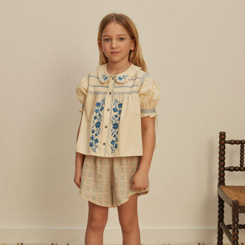 Apolina 2024AW Mia Dress - Almond - Kids Dress