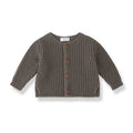 1 + in the family（ワンモア イン ザ ファミリー） 2026AW  ANTIBES-bb  -dark-taupe-  cardigan カーディガン.