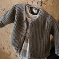 1 + in the family（ワンモア イン ザ ファミリー） 2026AW  ANTIBES-bb  -dark-taupe-  cardigan カーディガン.