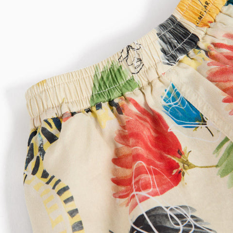 WOLF&RITA（ウルフアンドリタ） 2026SS 2026SS AUGUSTO SHORT PANTS -dandelion- ベビーショートパンツ