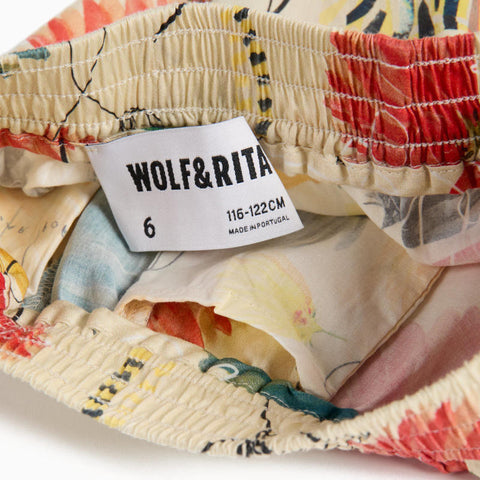 WOLF&amp;RITA 2023SS LURDES SKIRT Flared Skirt BLACK GARDEN