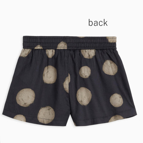 WOLF&RITA（ウルフアンドリタ） 2026SS AUGUSTO SHORT PANTS -polka black- ショートパンツ