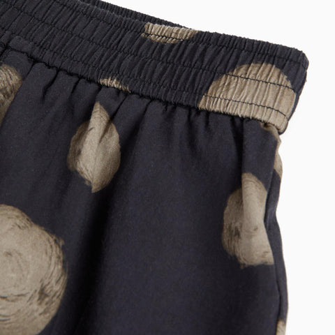 WOLF&RITA（ウルフアンドリタ） 2026SS AUGUSTO SHORT PANTS -polka black- ショートパンツ