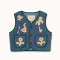 【drop1】TINYCOTTONS / タイニーコットンズ2026AW SHERPA VEST キッズベスト.