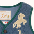 【drop1】TINYCOTTONS / タイニーコットンズ2026AW SHERPA VEST キッズベスト.