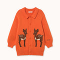 【drop2】TINYCOTTONS / タイニーコットンズ2026AW DEER CARDIGAN キッズカーディガン.