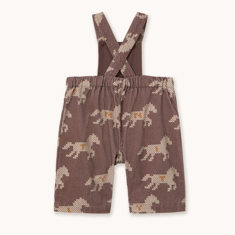 【drop2】TINYCOTTONS / タイニーコットンズ2026AW     CHECK BABY KNITTED PANT　ベビーチェック柄ニットパンツ.