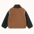 【drop1】TINYCOTTONS / タイニーコットンズ 2026AW Color Block Sherpa Jacket キッズジャケット.