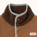 【drop1】TINYCOTTONS / タイニーコットンズ 2026AW Color Block Sherpa Jacket キッズジャケット.