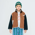 【drop1】TINYCOTTONS / タイニーコットンズ 2026AW Color Block Sherpa Jacket キッズジャケット.