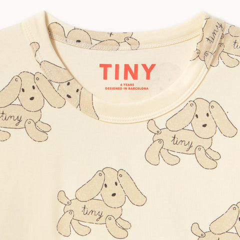【drop2】TINYCOTTONS / タイニーコットンズ2026AW DOGS TEE キッズ長袖Tシャツ.